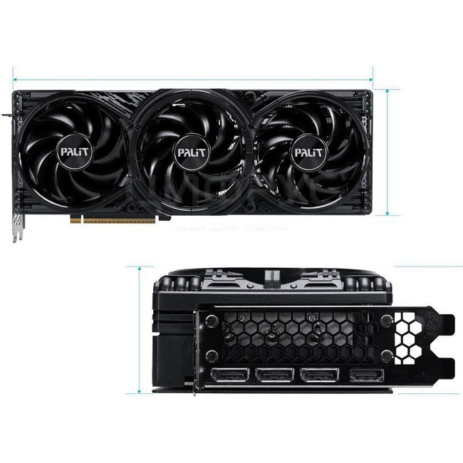 Технические характеристики: Palit GeForce RTX 5080 GAMING PRO OC