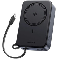 ������� ����������� Power Bank UGREEN 20000 mAh 15W Magnetic PB567 QI2 ����� ������