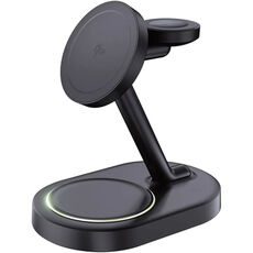 Беспроводное зарядное устройство Deppa 3 in 1 23W MagSafe QI2 NEO Galaxy черное (23168) Беспроводное зарядное устройство Deppa 3 in 1 23W MagSafe QI2 NEO Galaxy черное (23168)